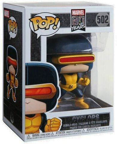 Figurine Funko Pop! N°502 - Marvel 80th : First Appearance - Cyclops